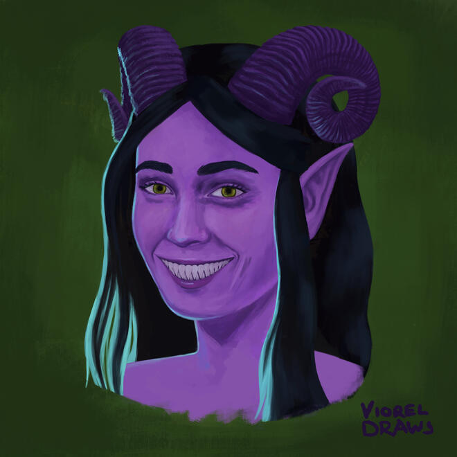 Tiefling Portrait